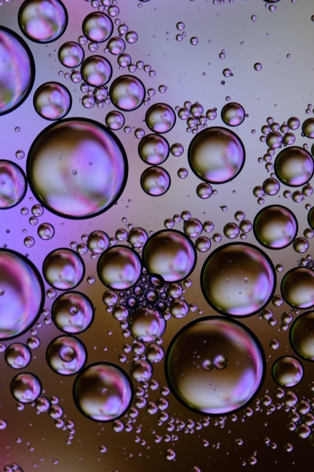 абстракция, пузыри