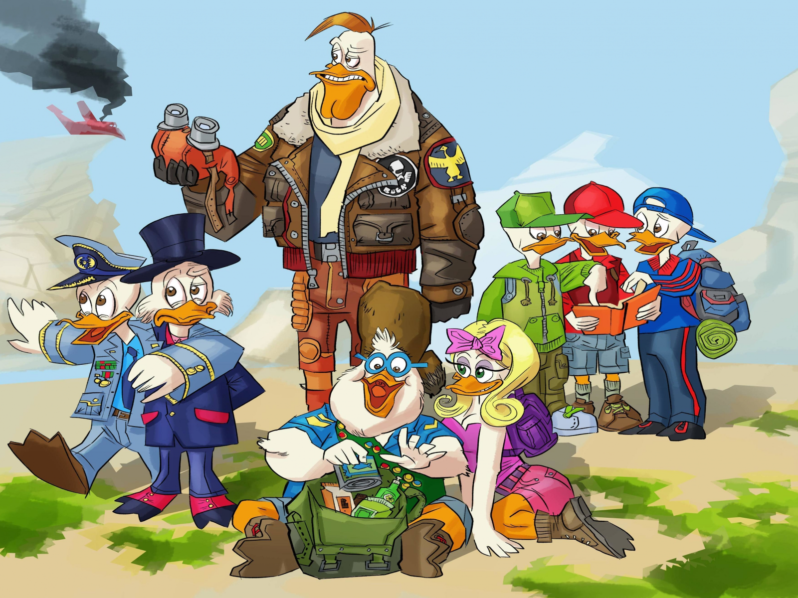 мультфильм, утиные истории, ducktales