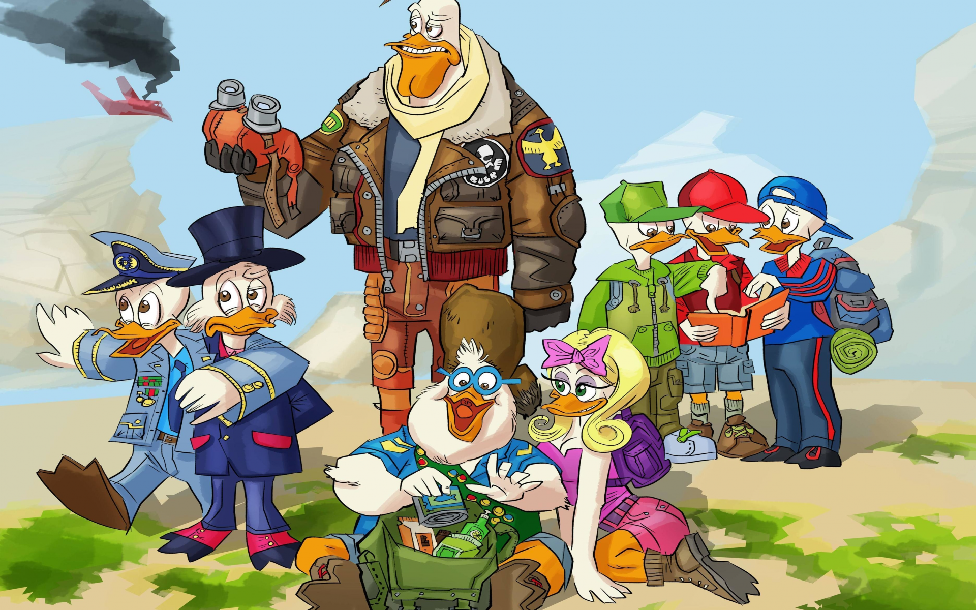 мультфильм, утиные истории, ducktales