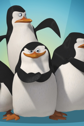 мультфильм, пингвины мадагаскара