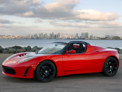 auto, tesla roadster