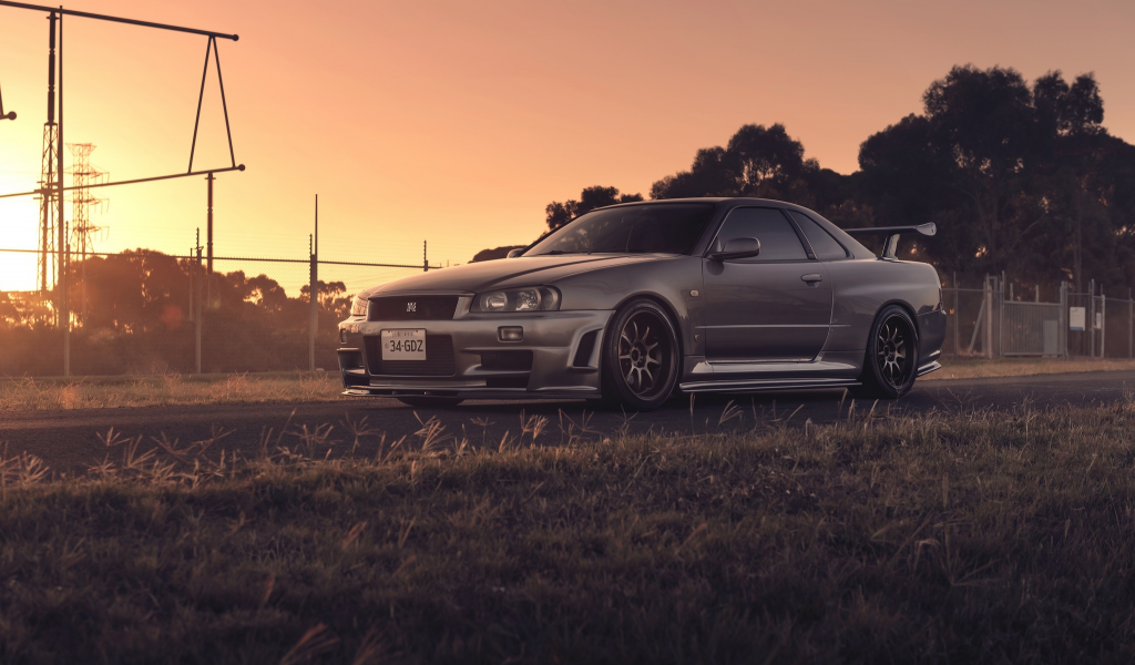 auto, nissan skyline gt r