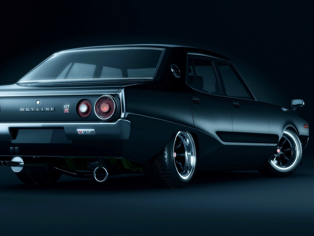 auto, nissan skyline gt r