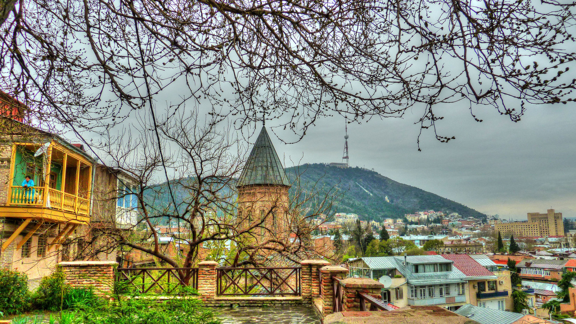 тбилиси, грузия, день