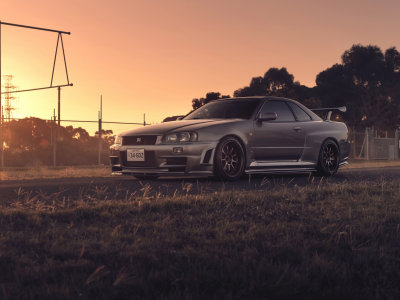 auto, nissan skyline gt r