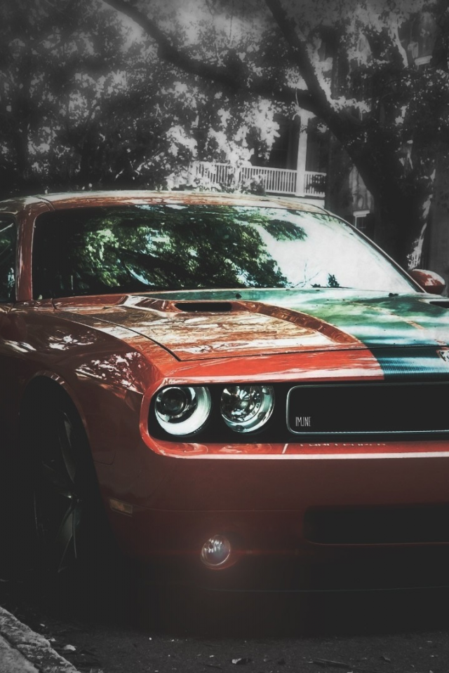 auto, dodge challenger srt