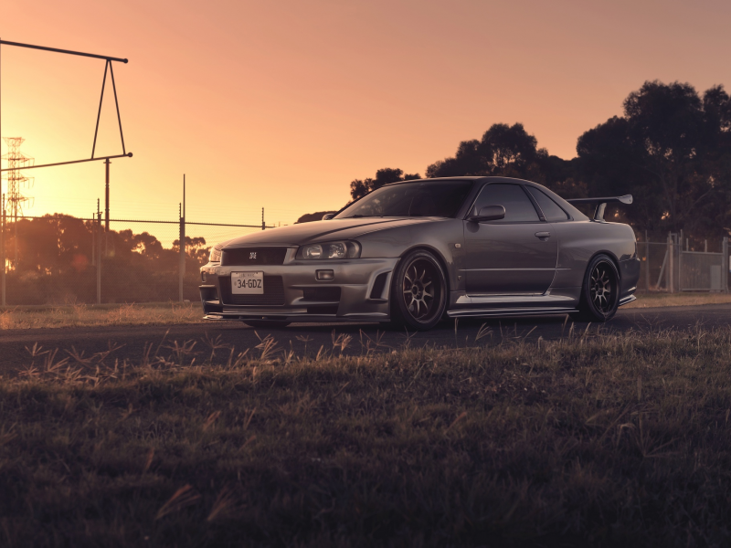 auto, nissan skyline gt r