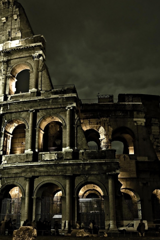rome, italy, ruins, colliseum