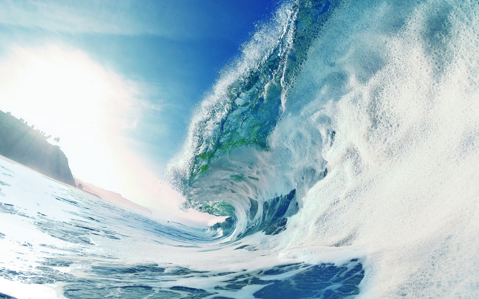 nature, sea, wave, surf