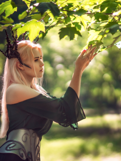 girl, beautiful, cosplay, ellerian