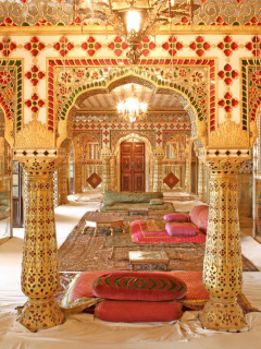 interior, palace, arabic