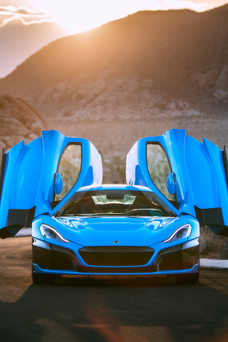 auto, rimac c