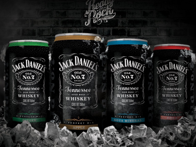 whiskey, can, jack daniels