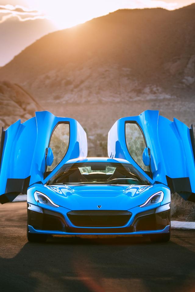 auto, rimac c