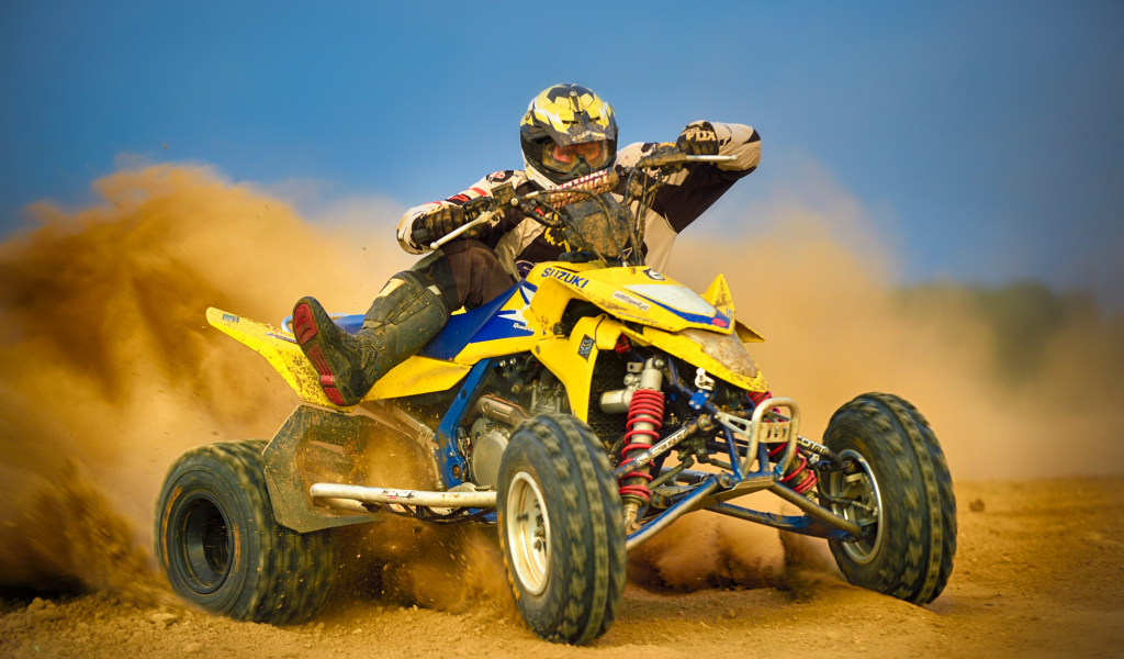 sports, atv, sand