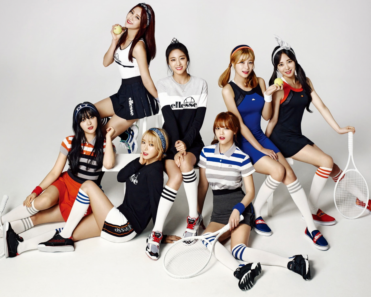 k pop, aoa, group, female