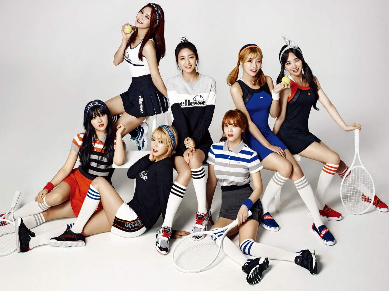 k pop, aoa, group, female