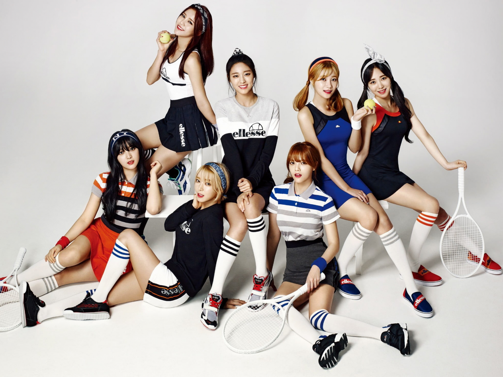 k pop, aoa, group, female