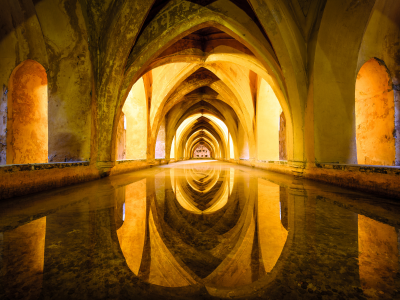 architecture, ancient, real, alcazar of seville, royal palace
