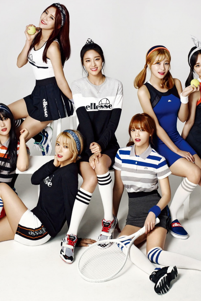 k pop, aoa, group, female