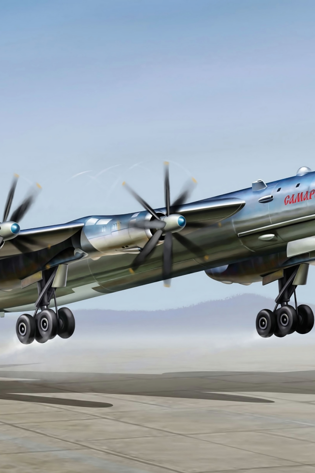 aircraft, aviation, bomber, tu 95