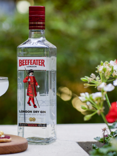 alcohol, bottle, gin, beefeater