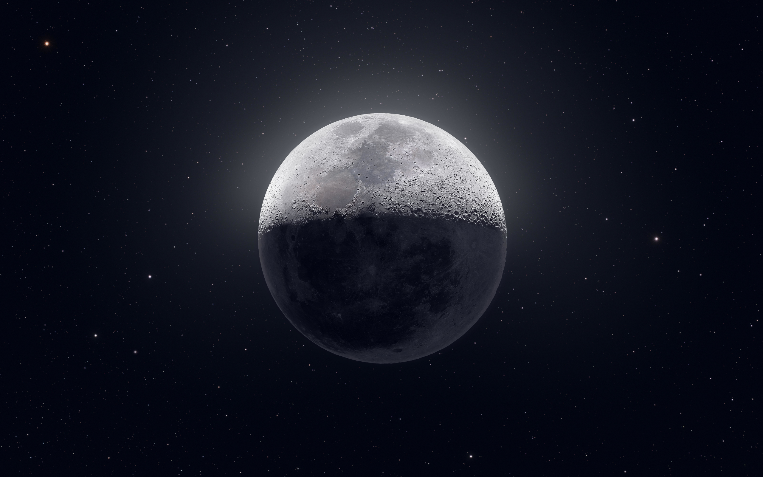 moon, stars, astrophotography, dark, background
