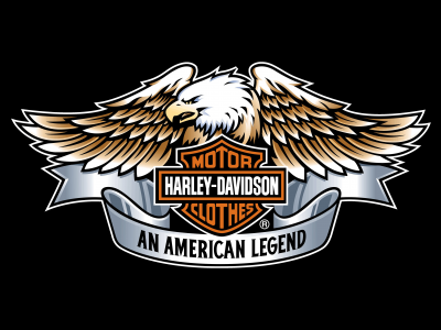 harley davidson, motorcycle, eagle, logo, emblem