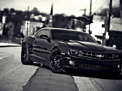 black, car, coupe, muscle cars, chevrolet camaro