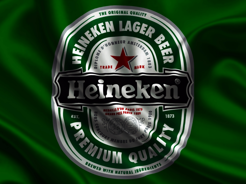 logo, green, drink, flag, beer, heineken