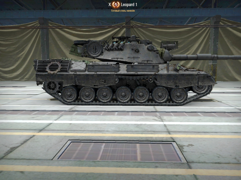 leopard 1, angar, tank, world of tanks