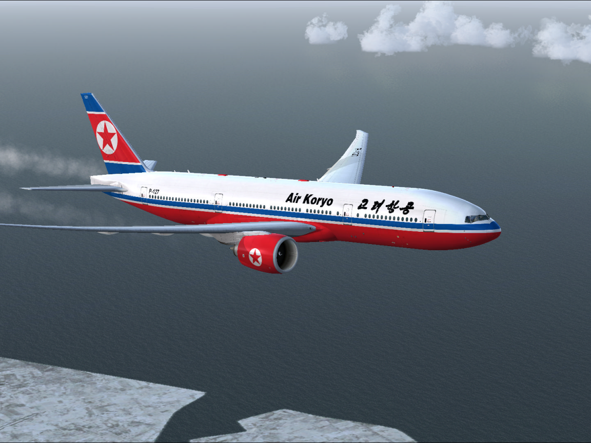 Boeing 777-200LR Air Koryo airline