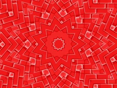 Abstract illustration with red stars