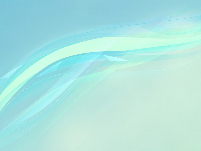 Abstract wave of delicate blue color