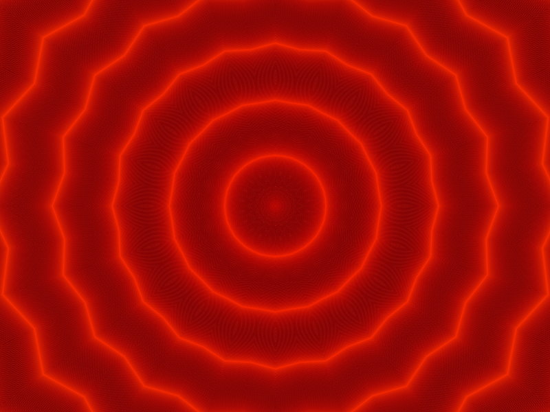 Abstract red spiral