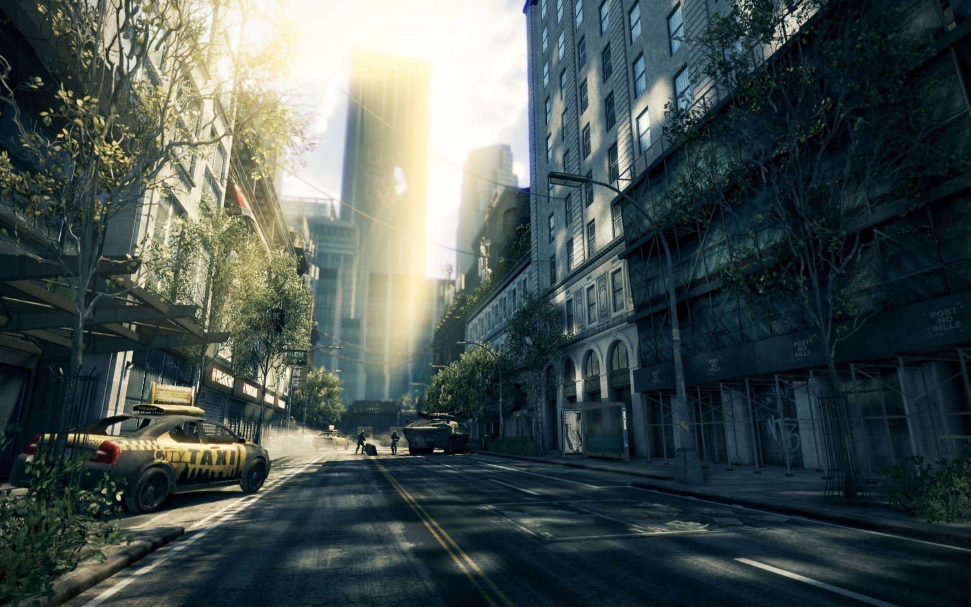 Города в компьютерных играх. Крайзис 2 город. Нью-Йорк Сити Crysis 2. Игровой фон. Фон из игр.