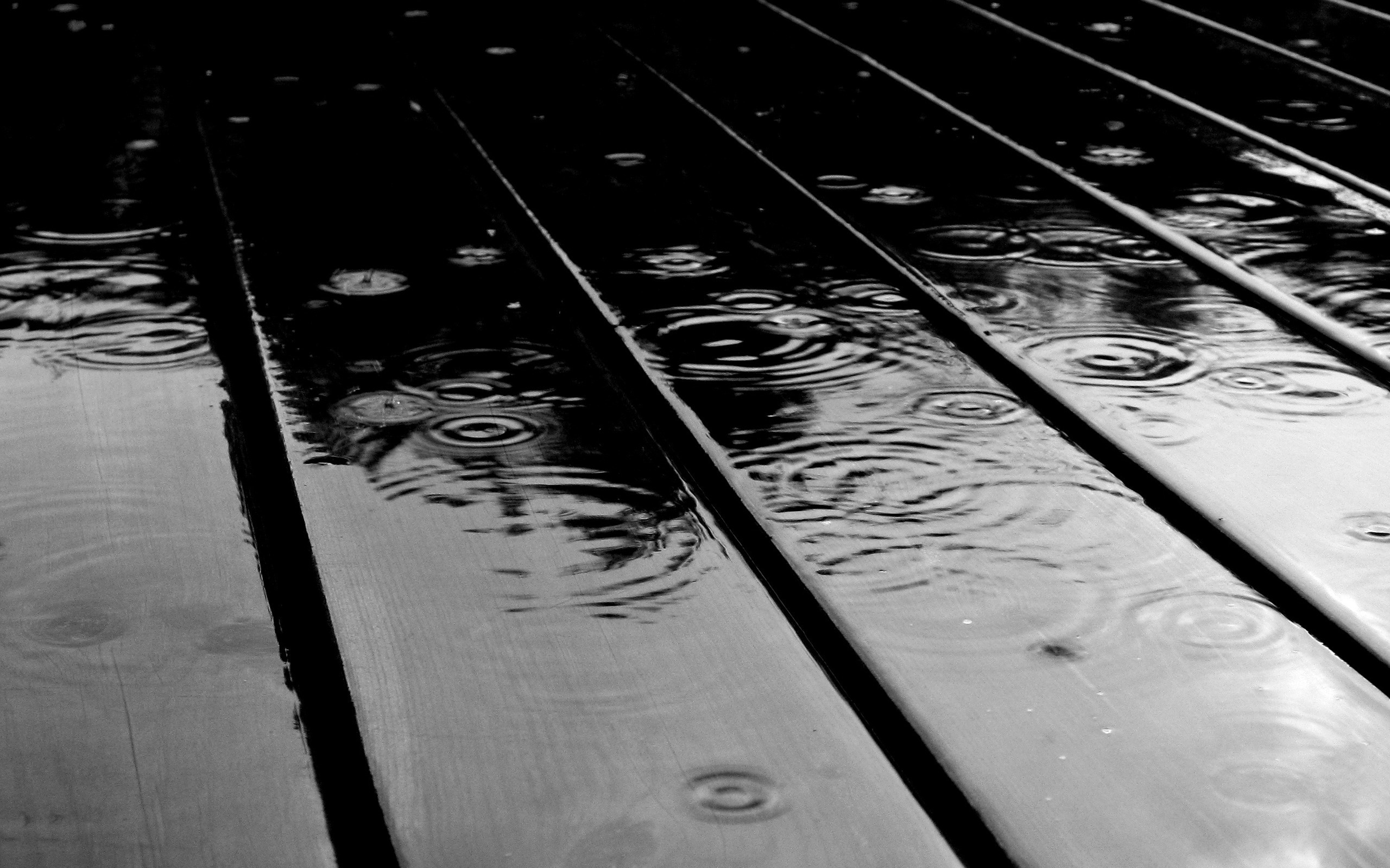 Обои дожди, доски, доска, дождь, капли, макро, капля, вода на рабочий стол
