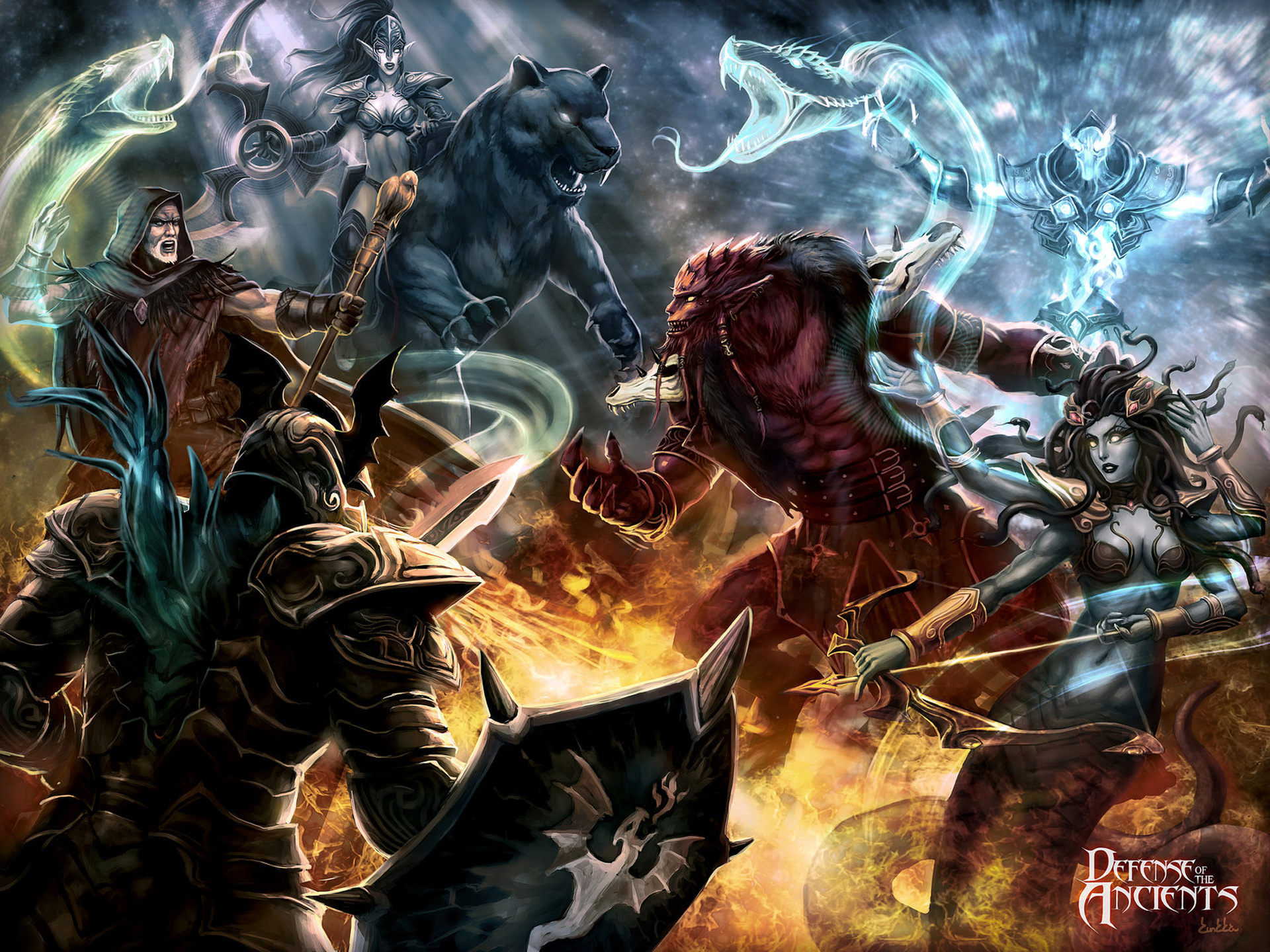 Dota all hero wallpaper фото 58