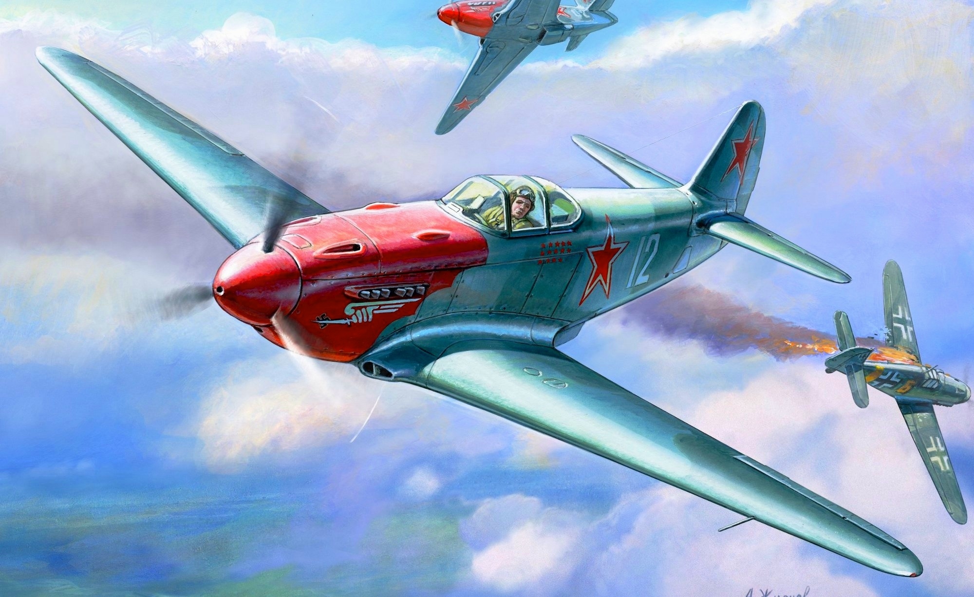 Советский истребитель як-3