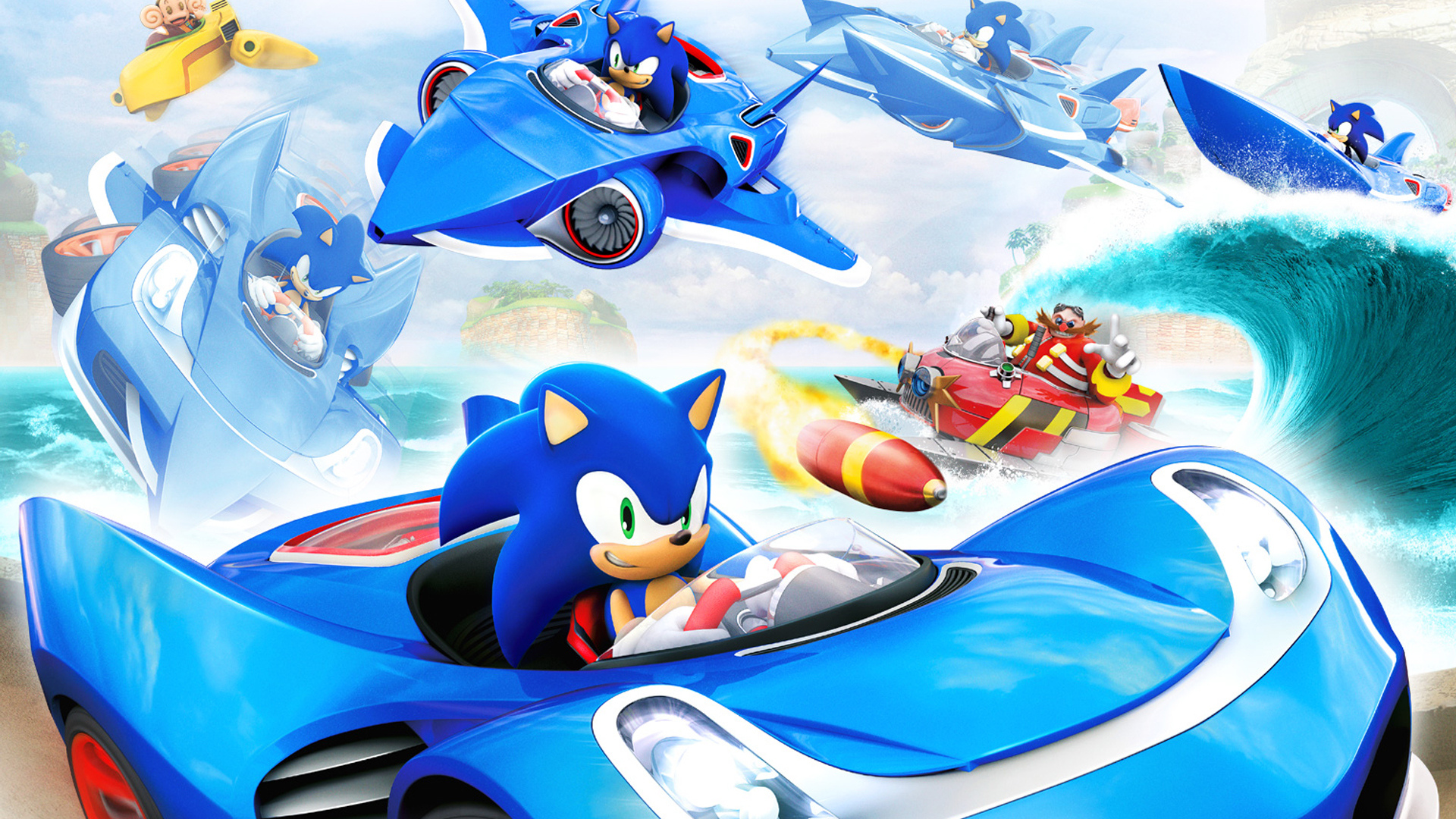 Sonic all stars racing transformed steam фото 108