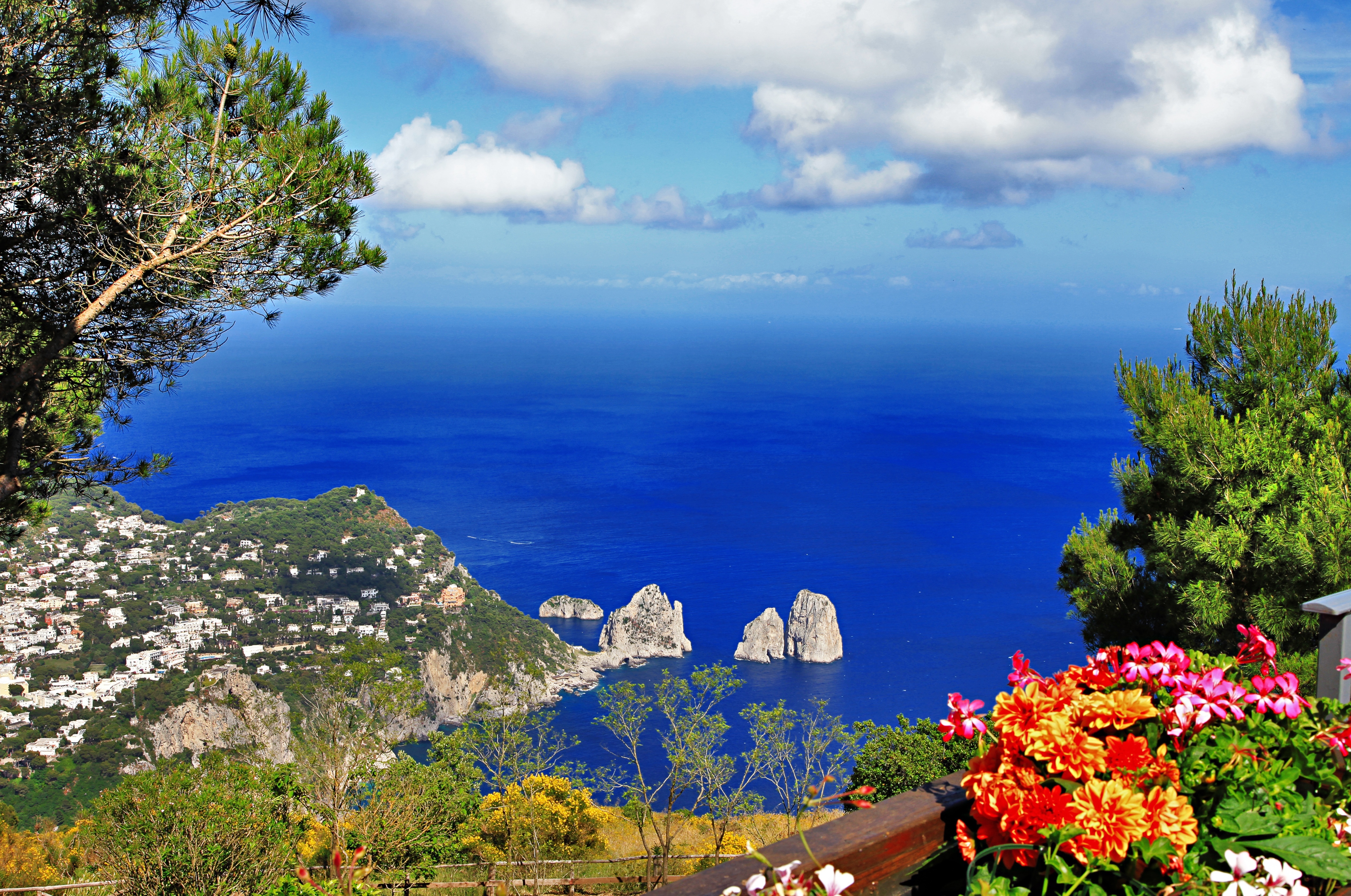 Обои provincia di napoli, капри, остров, anacapri, capri, анакапри, italy