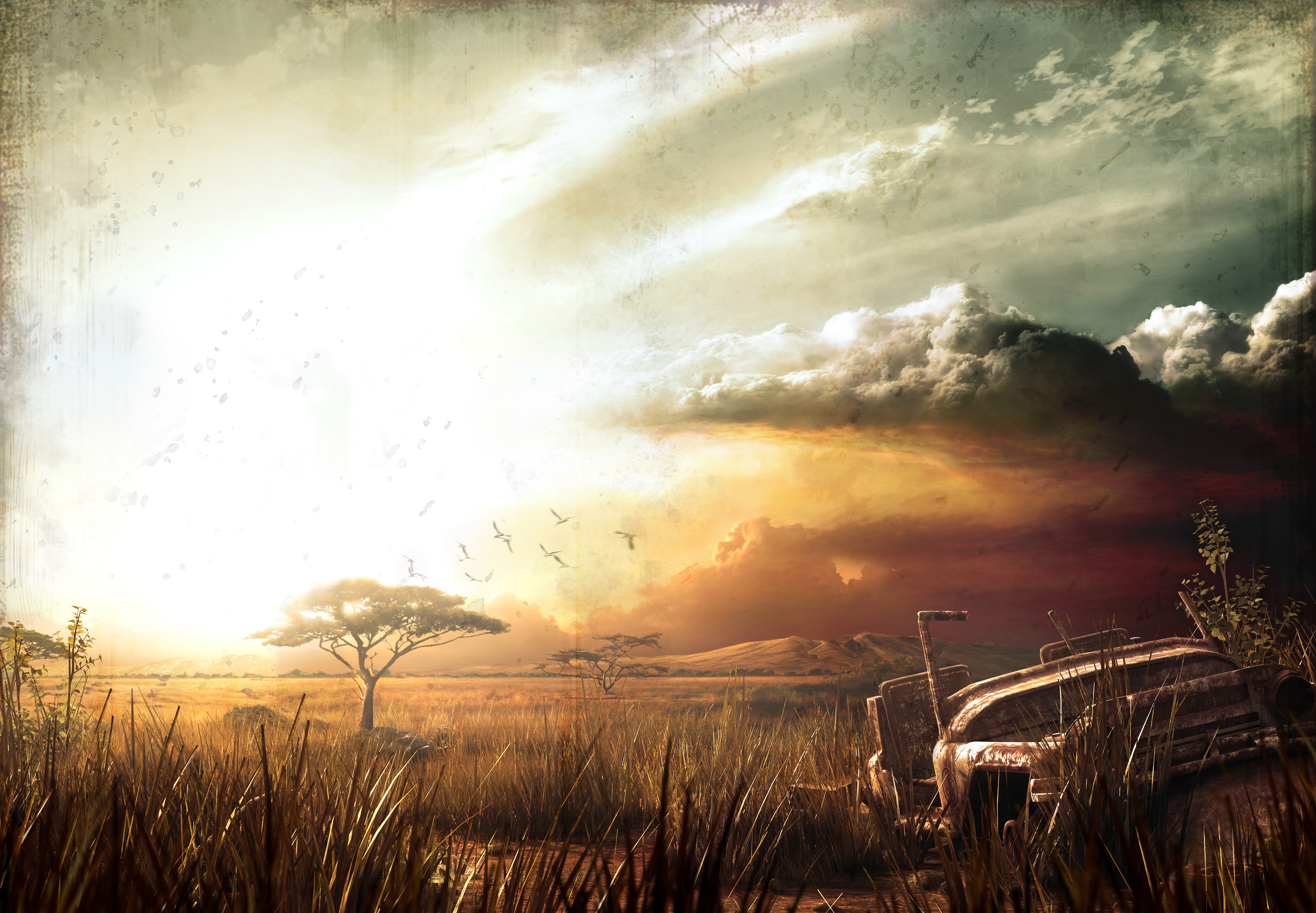 Пейзаж 2. Far Cry 2 Art. Фар край 2 арт. Африка фар край 2. Far Cry 2 арты.