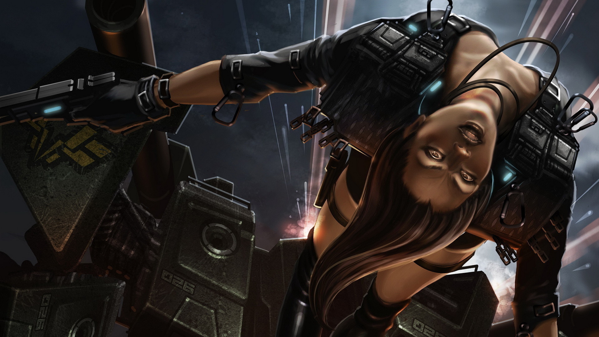 Lara croft cyberpunk фото 45