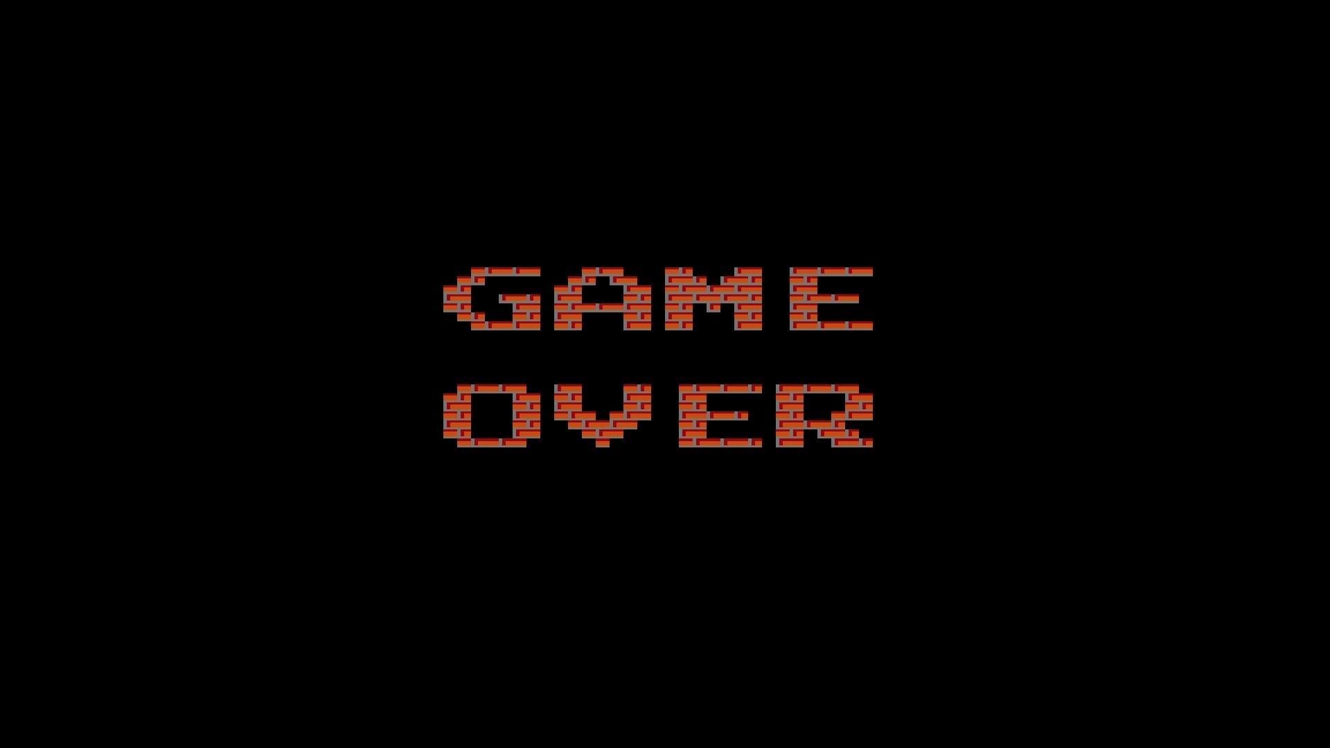 Картинки на рабочий стол game over