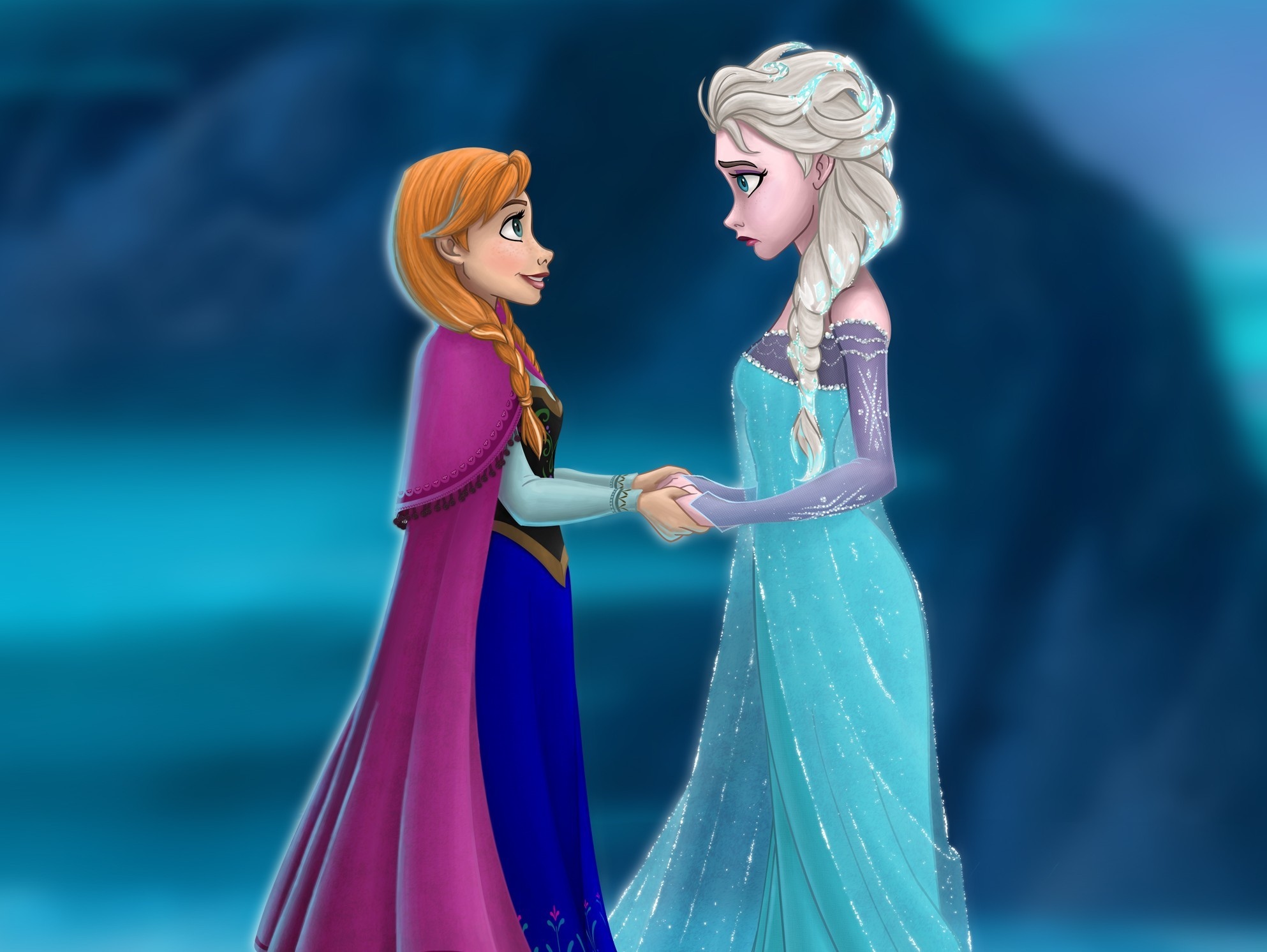 Н п холодное. Elsa (Disney «Холодное сердце»).
