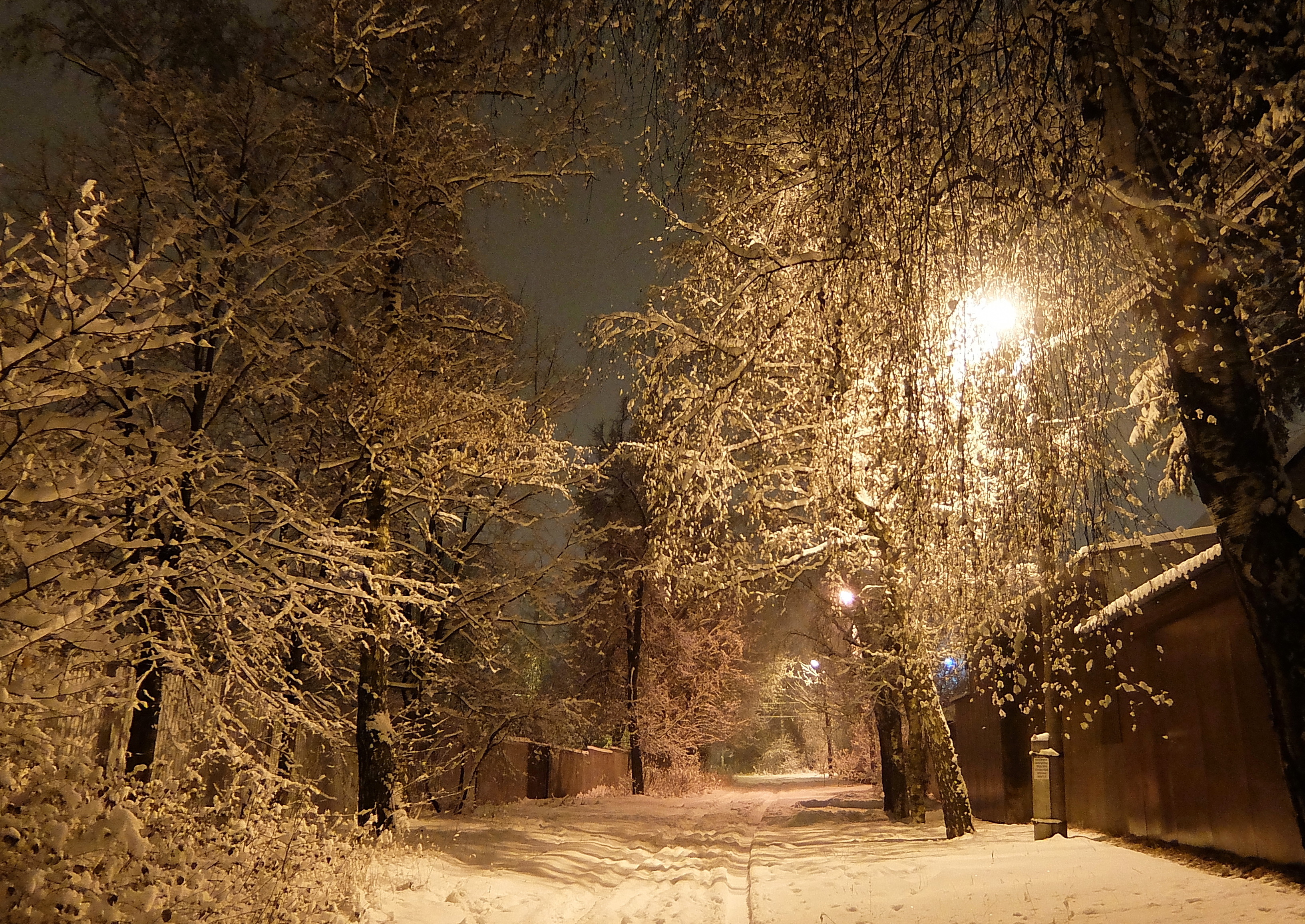 Вечер падающий снег. Заснеженный город. Снегопад ночью. Ночная зима. Зимняя ночь.