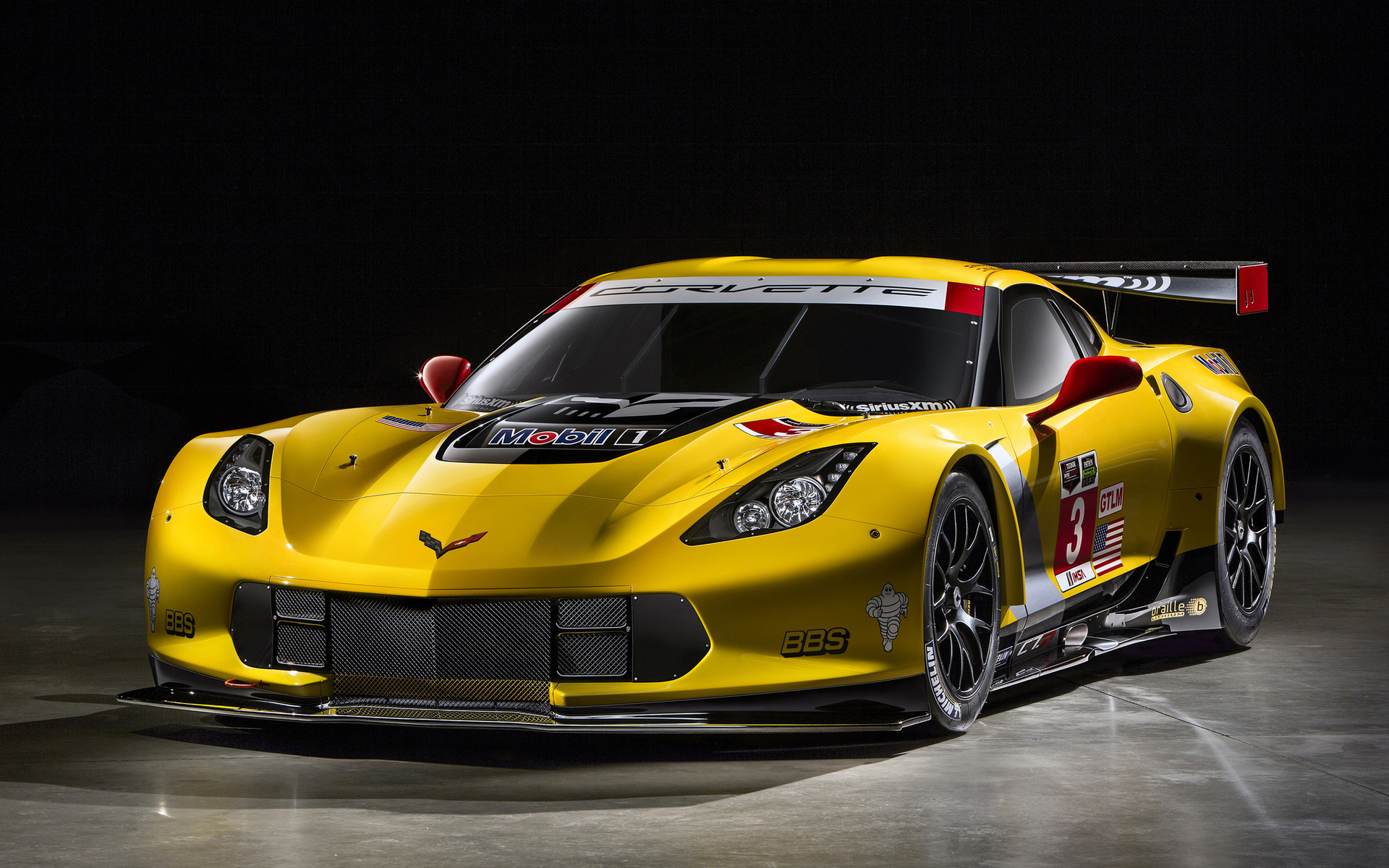 Обои chevrolet, шевроле, c7.r, corvette, корвет, 2014, стингрей на рабочий ...