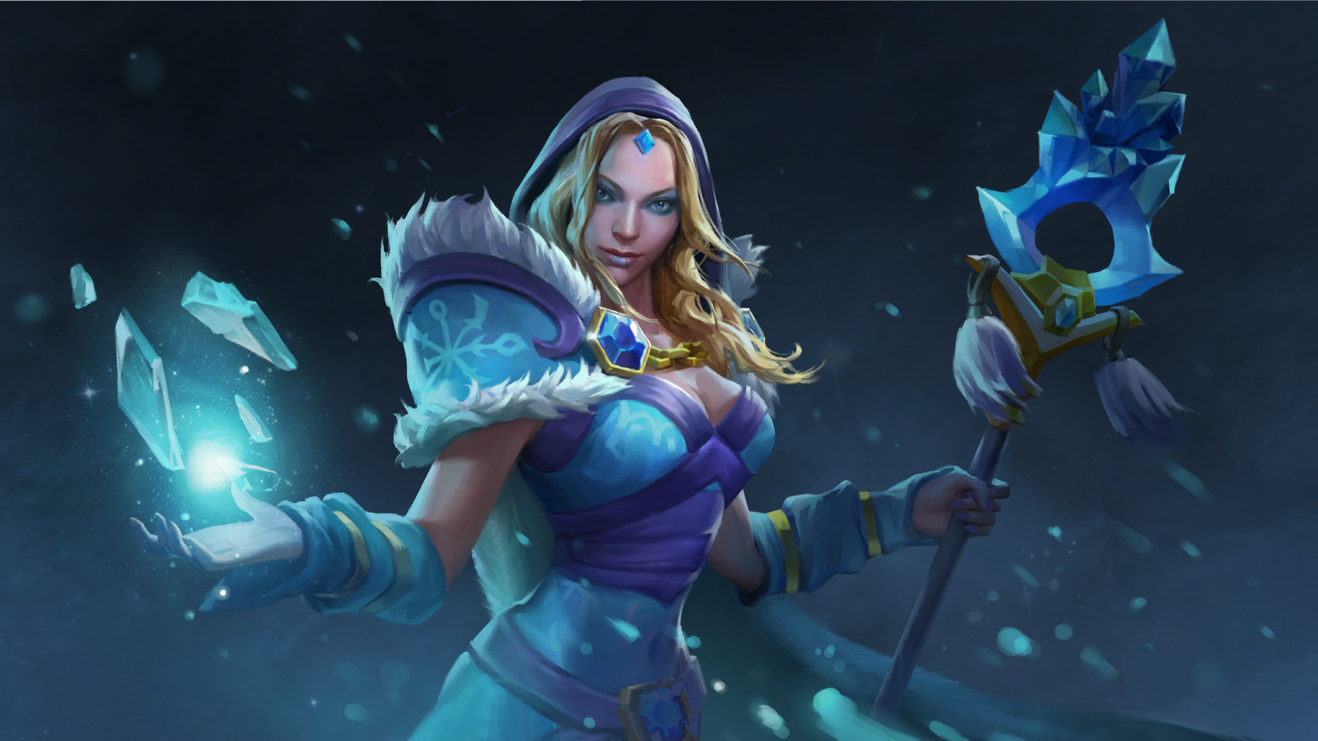 Crystal Maiden Бонга