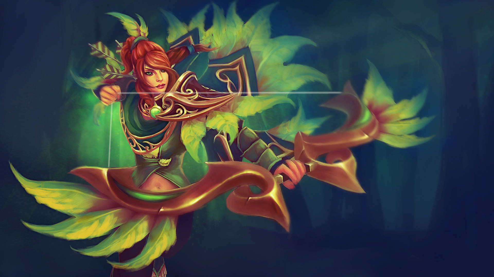 Dota 2 windranger wallpaper фото 18