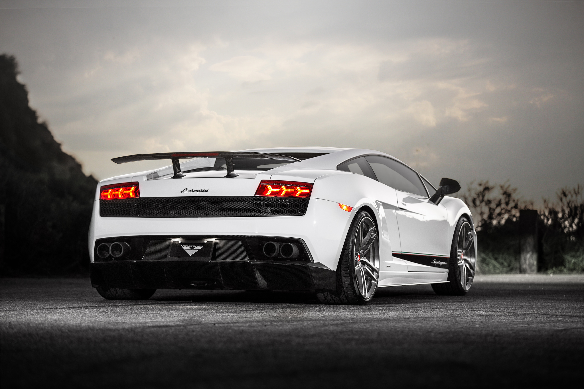 Lamborghini Gallardo White 1920x1080